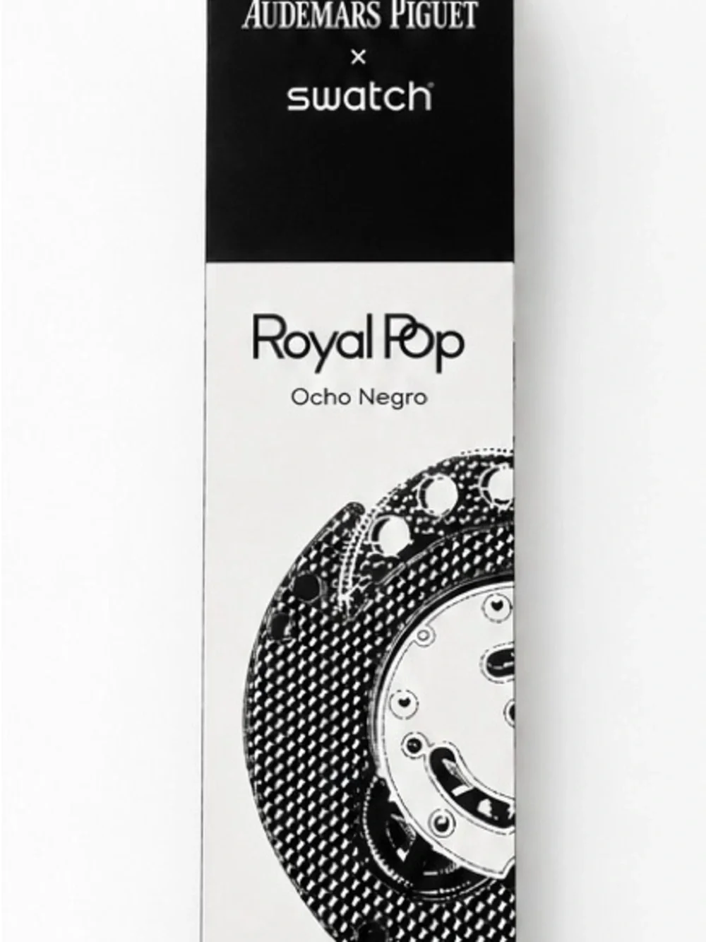 Swatch Royal Pop Ocho Negro Watch - Black & White
